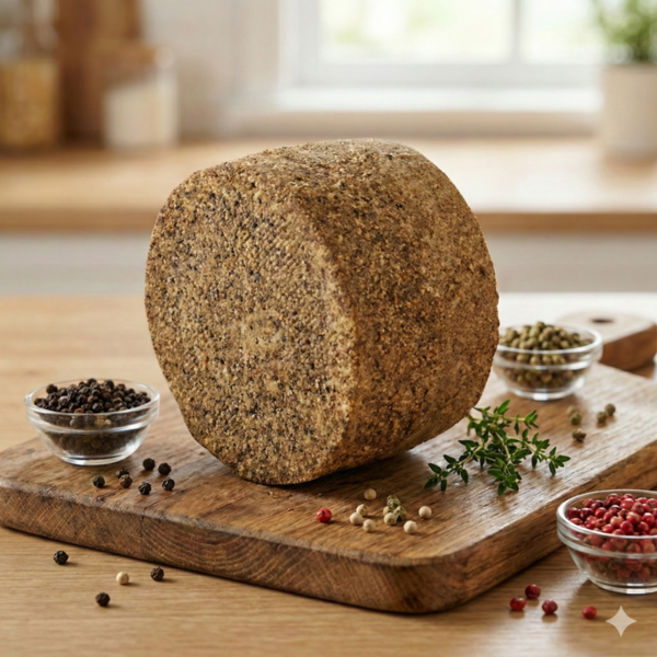 Queso cabra a las 4 pimientas